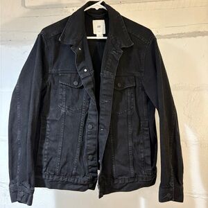 Men's Black Denim Jacket